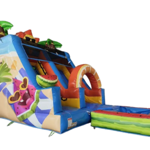 PALMA SLIDE + PISCINA <br> 6 X 3,5 X 4H