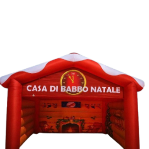 GAZEBO DI NATALE <br> 4 X 3 X 3,5H